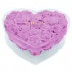 Mila Acrylic Large Heart - Mauve