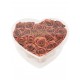 Mila Acrylic Large Heart - Metallic Copper