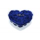 Mila Acrylic Large Heart - Royal blue