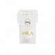 Mila Acrylic Single Ring - Pure White