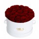 Mila Classique Large Blanc Classique - Rubis Rouge