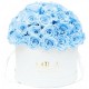 Mila Classique Large Dome Blanc Classique - Baby blue