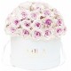 Mila Classique Large Dome Blanc Classique - Pink bottom