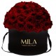 Mila Classique Large Dome Noir Classique - Rubis Rouge