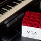 Mila Classique Medium Blanc Classique - Rouge Amour