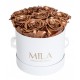 Mila Classique Small Blanc Classique - Metallic Copper