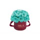 Mila Classique Small Dome Burgundy - Aquamarine