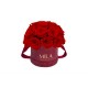 Mila Classique Small Dome Burgundy - Rouge Amour