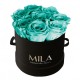 Mila Classique Small Noir Classique - Aquamarine