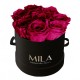 Mila Classique Small Noir Classique - Fuchsia