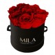 Mila Classique Small Noir Classique - Rouge Amour