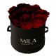 Mila Classique Small Noir Classique - Rubis Rouge