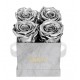 Mila Mini Marble Marble - Metallic Silver