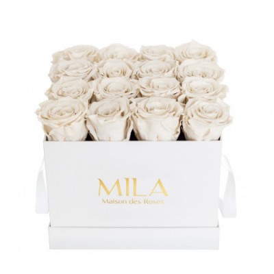 Produit Mila-Roses-00002 Mila Classique Medium Blanc Classique - White Cream