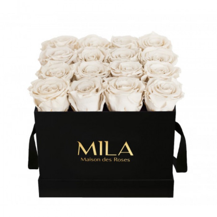 Mila Classique Medium Noir Classique - White Cream