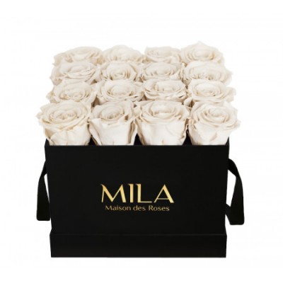 Produit Mila-Roses-00014 Mila Classique Medium Noir Classique - White Cream