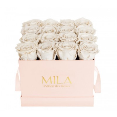 Produit Mila-Roses-00017 Mila Classique Medium Rose Classique - White Cream