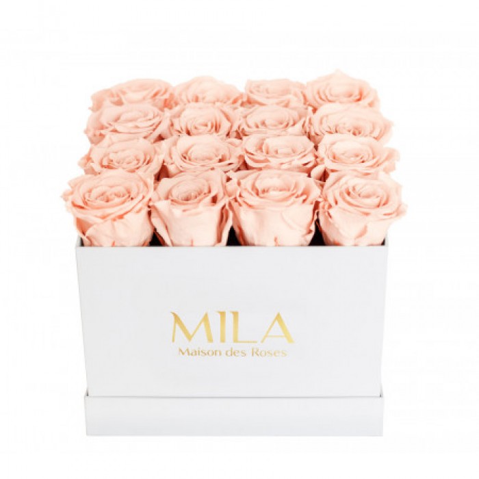 Mila Classique Medium Blanc Classique - Pure Peach