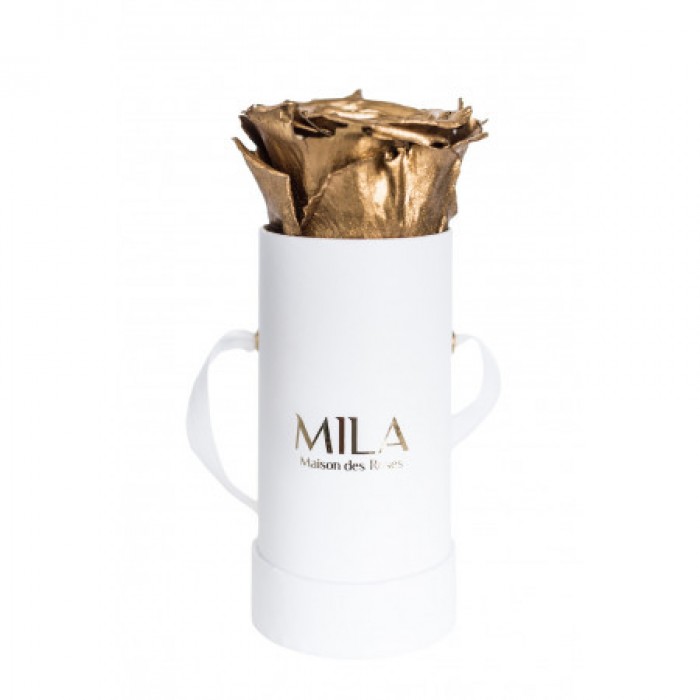 Mila Classique Baby Blanc Classique - Metallic Gold