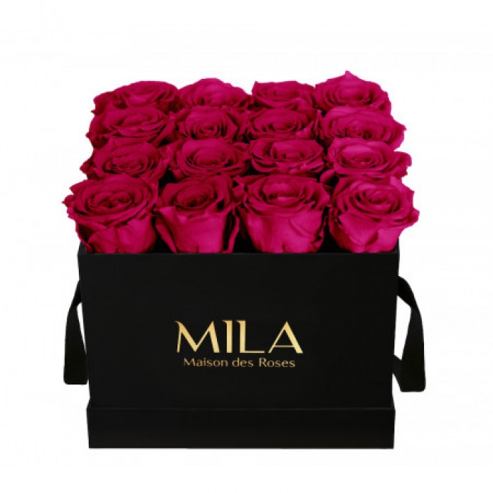 Mila Classique Medium Noir Classique - Fuchsia