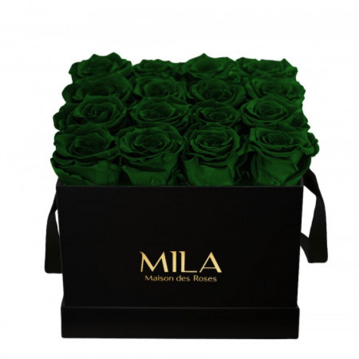 Mila Classique Medium Noir Classique - Emeraude