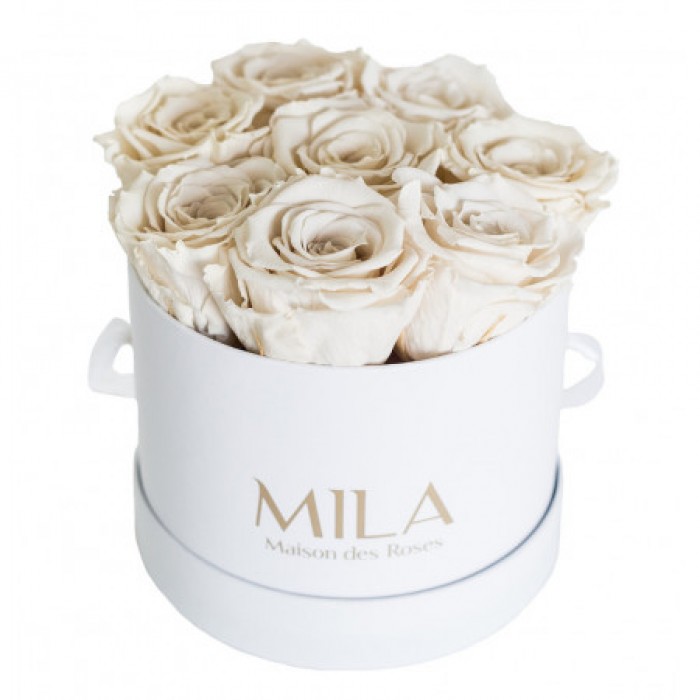 Mila Classique Small Blanc Classique - White Cream