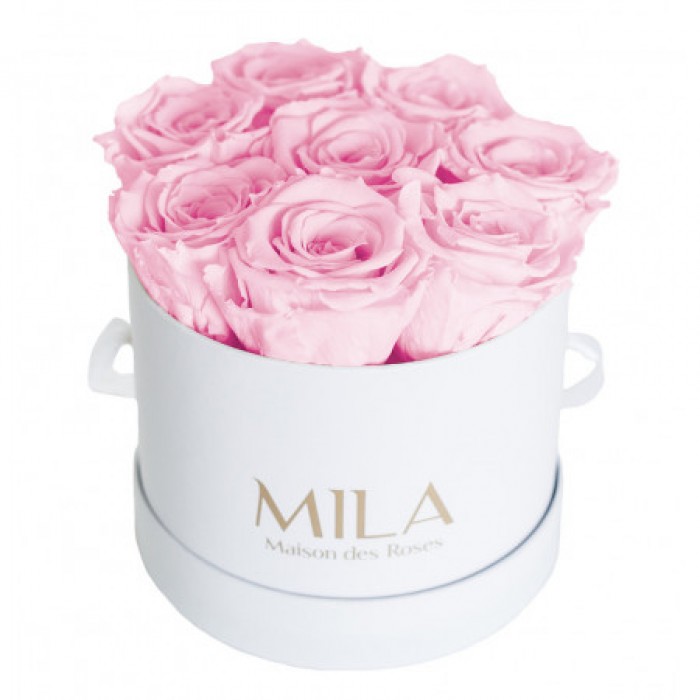 Mila Classique Small Blanc Classique - Pink Blush