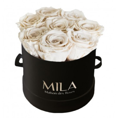 Produit Mila-Roses-00218 Mila Classique Small Noir Classique - White Cream