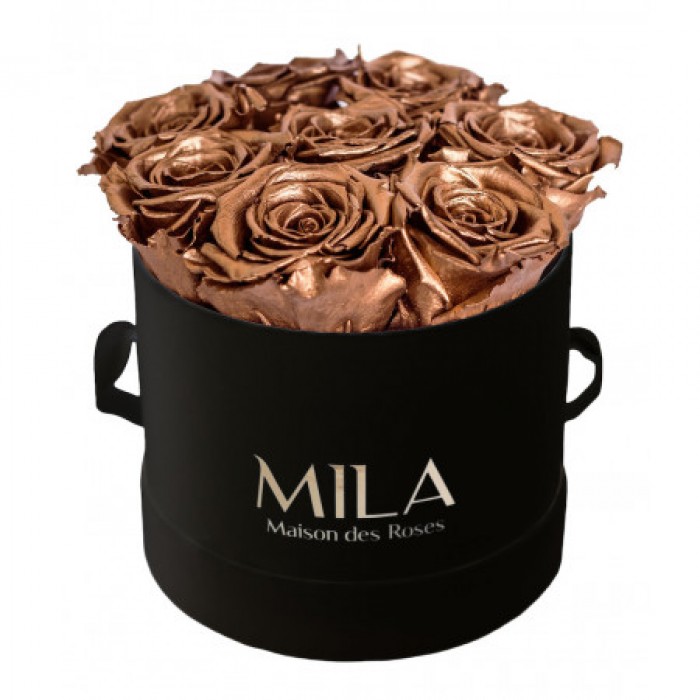 Mila Classique Small Noir Classique - Metallic Copper