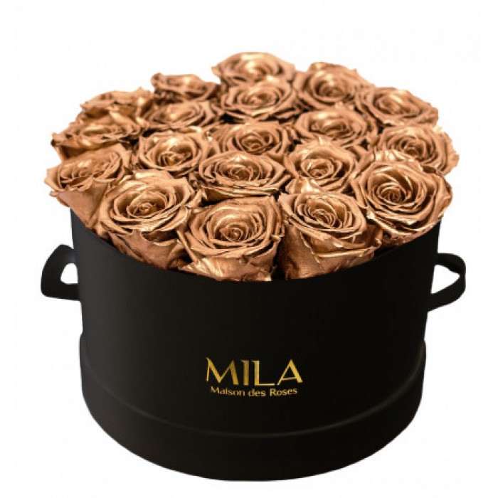 Mila Classique Large Noir Classique - Metallic Copper