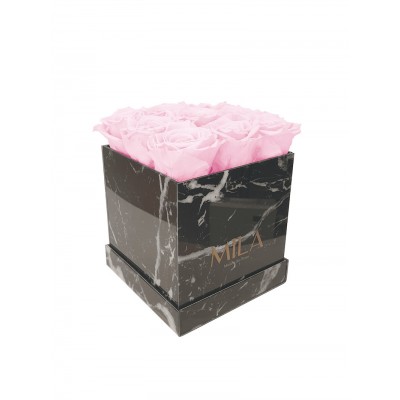 Produit Mila-Roses-00413 Mila Acrylic Black Marble - Pink Blush