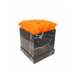  Mila-Roses-00417 Mila Acrylic Black Marble - Orange Bloom