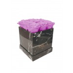  Mila-Roses-00427 Mila Acrylic Black Marble - Mauve