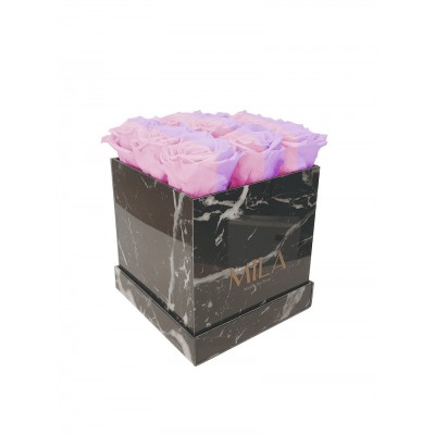 Produit Mila-Roses-00433 Mila Acrylic Black Marble - Vintage rose