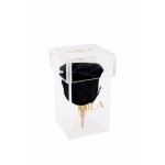  Mila-Roses-00457 Mila Acrylic Single Stem - Black Velvet