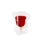  Mila-Roses-00462 Mila Acrylic Single Stem - Rouge Amour