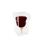  Mila-Roses-00463 Mila Acrylic Single Stem - Rubis Rouge