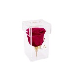  Mila-Roses-00477 Mila Acrylic Single Stem - Fuchsia