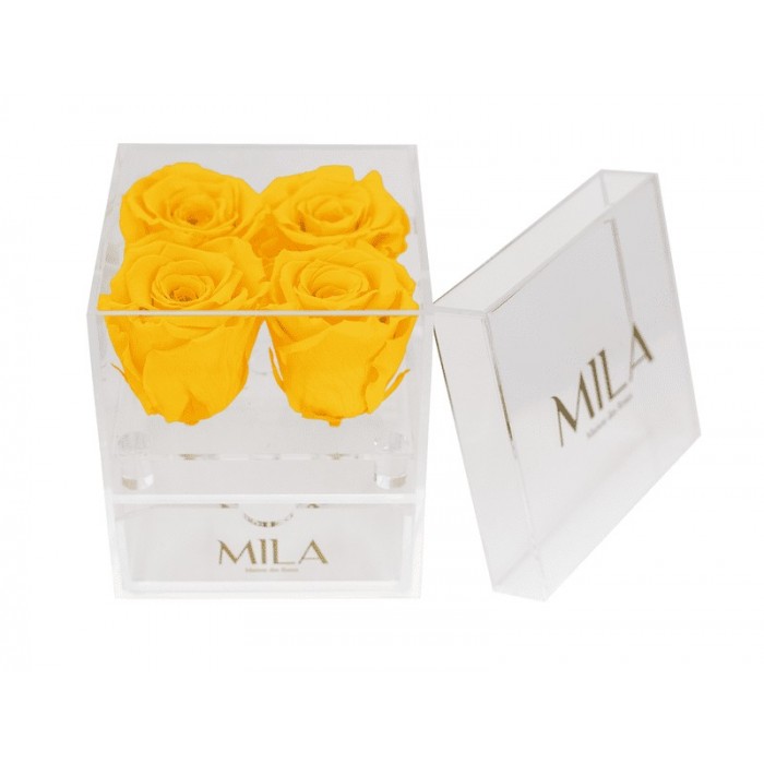 Mila Acrylic Mini Bijou - Yellow Sunshine