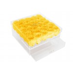  Mila-Roses-00565 Mila Acrylic Large Bijou - Yellow Sunshine