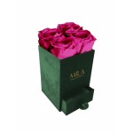  Mila-Roses-00730 Mila Velvet Mini Emeraude Velvet Mini - Fuchsia