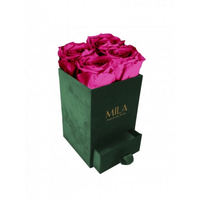 Mila Velvet Mini Emeraude Velvet Mini - Fuchsia