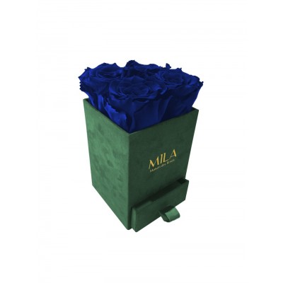 Produit Mila-Roses-00735 Mila Velvet Mini Emeraude Velvet Mini - Royal blue