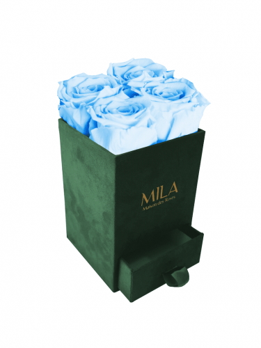 Produit Mila-Roses-00737 Mila Velvet Mini Emeraude Velvet Mini - Baby blue