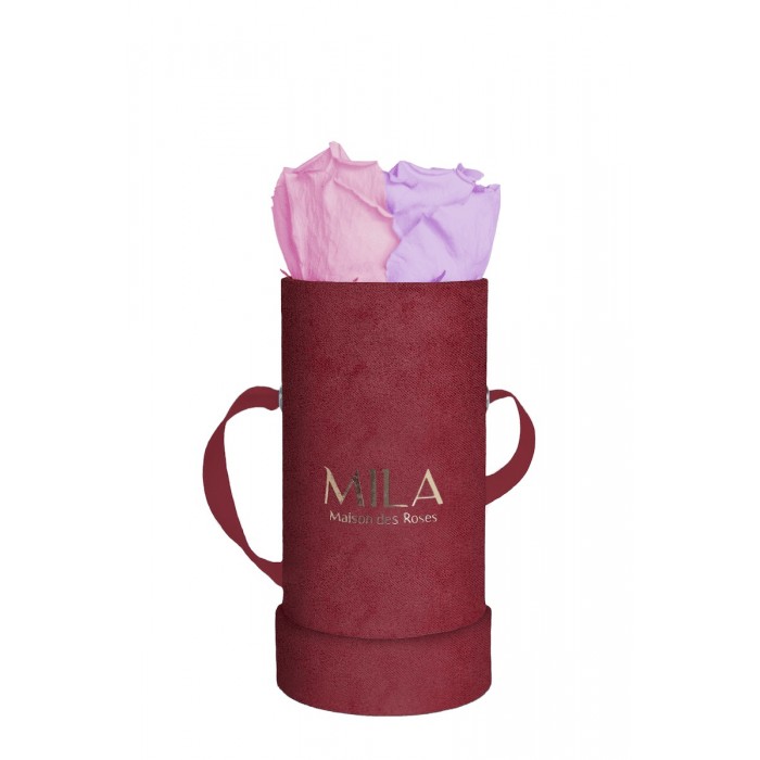 Mila Velvet Baby Burgundy Velvet Baby - Vintage rose