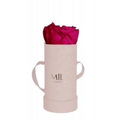 Produit Mila-Roses-00898 Mila Velvet Baby Old Pink Velvet Baby - Fuchsia