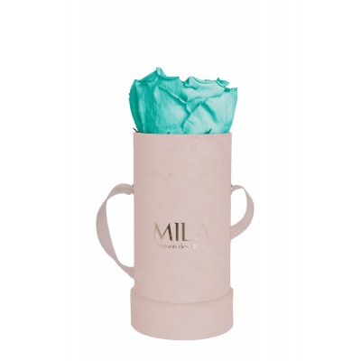 Produit Mila-Roses-00904 Mila Velvet Baby Old Pink Velvet Baby - Aquamarine