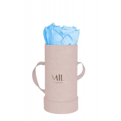 Produit Mila-Roses-00905 Mila Velvet Baby Old Pink Velvet Baby - Baby blue