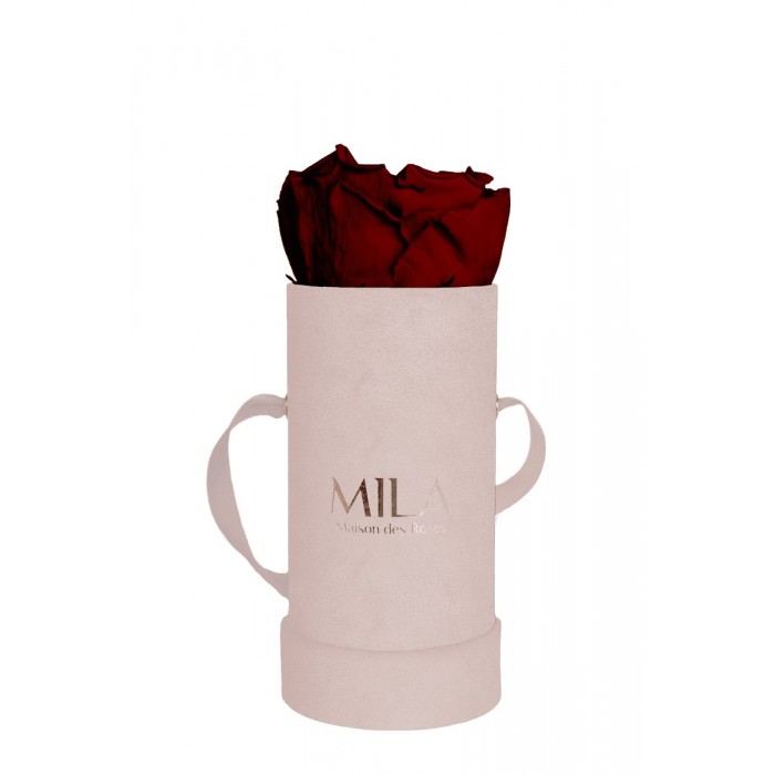 Mila Velvet Baby Old Pink Velvet Baby - Rubis Rouge