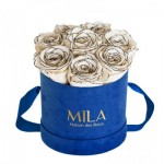  Mila-Roses-01012 Mila Velvet Small Royal Blue Velvet Small - Haute Couture